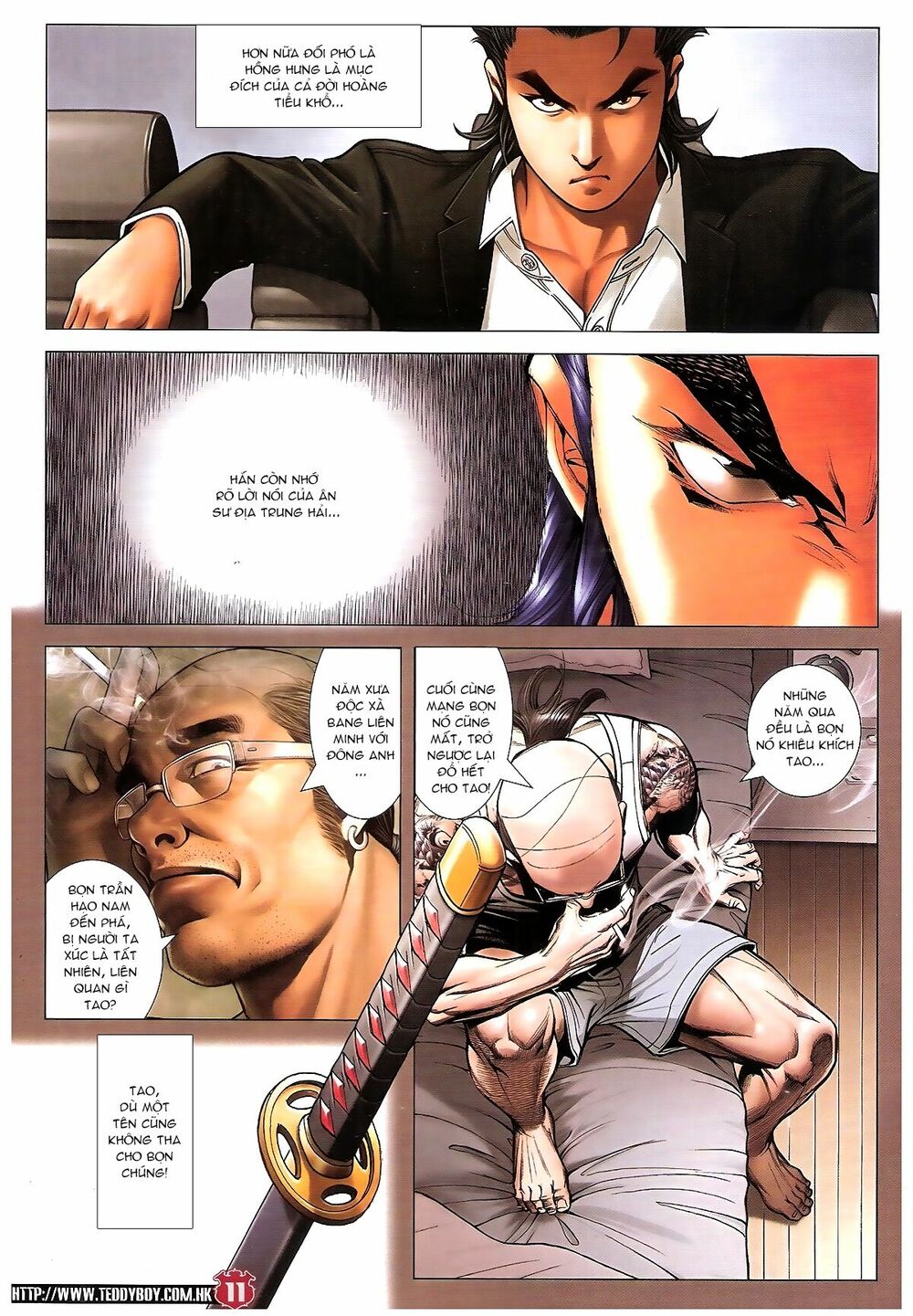 Người Trong Giang Hồ: Chapter 1811: Máu nhuộm đường Hồng Kỳ