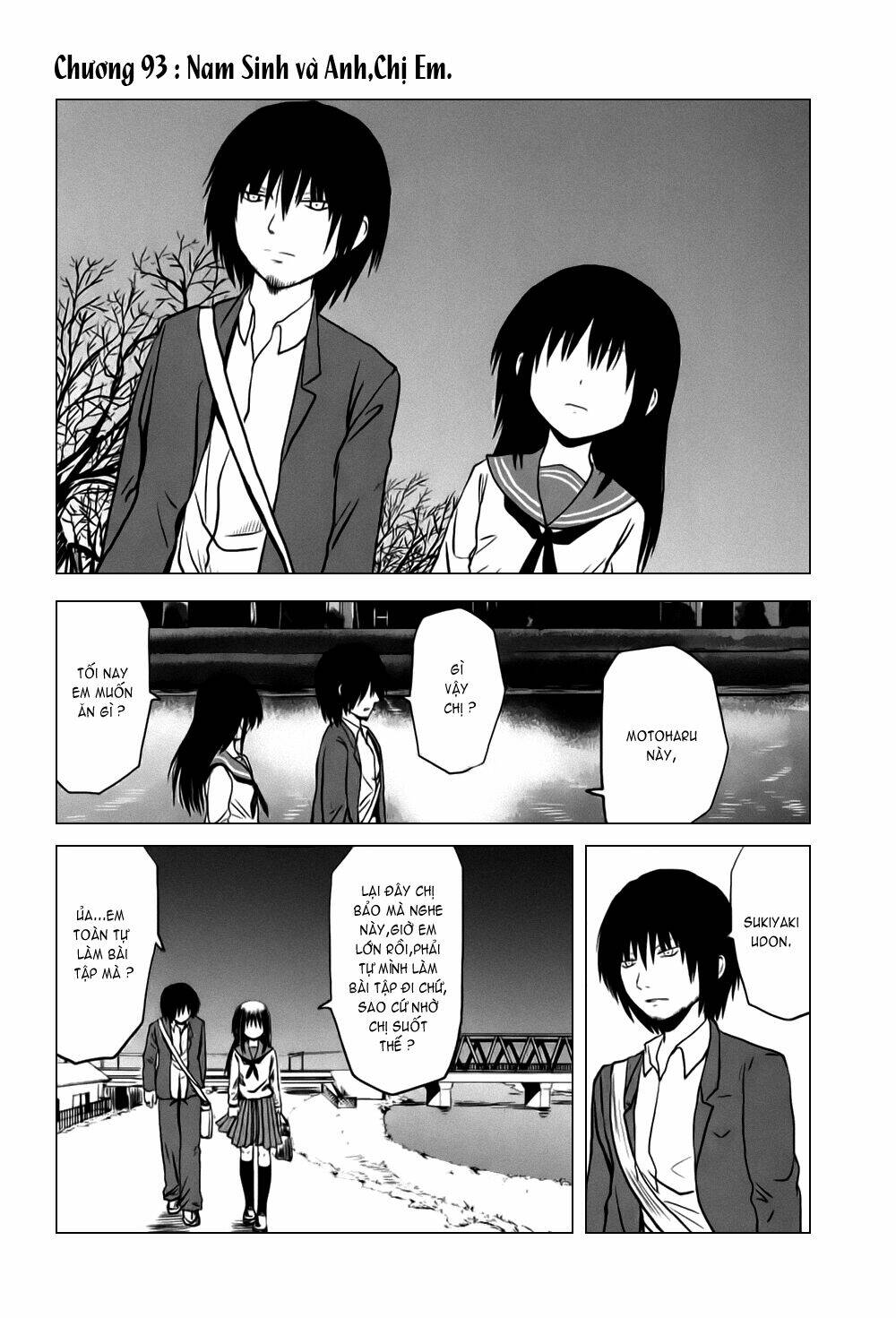 Danshi Koukousei No Nichijou: Chapter 93