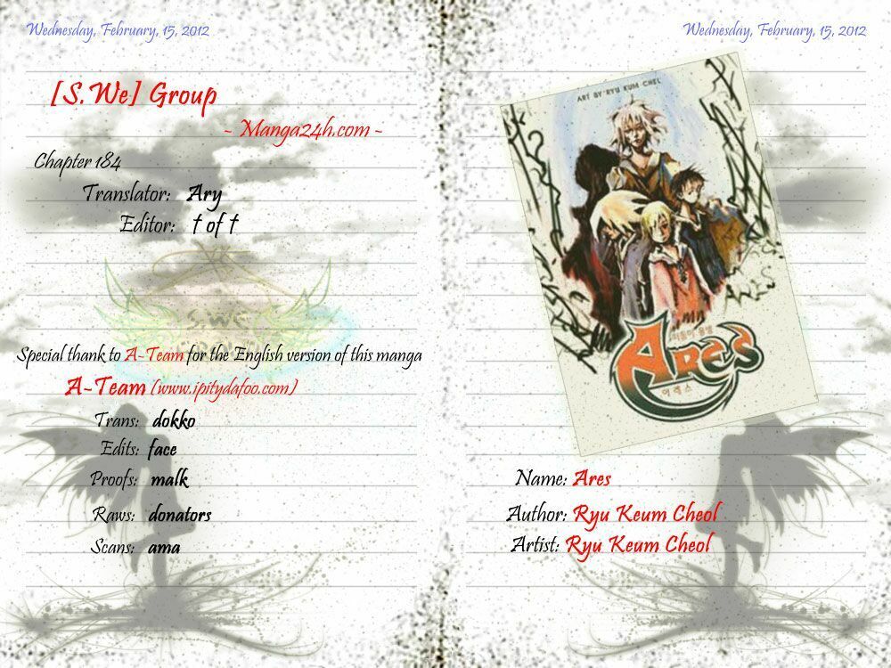 Ares - Kiếm Sĩ Lang Thang: Chapter 184