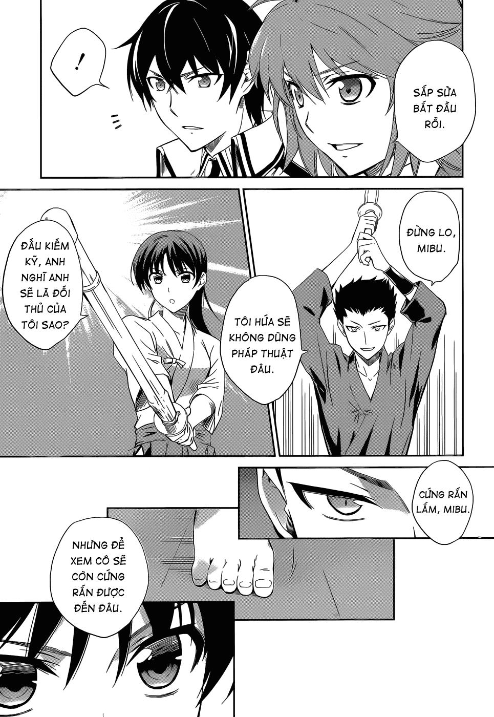 Mahouka Koukou No Rettousei - Nyuugaku Hen: Chapter 10