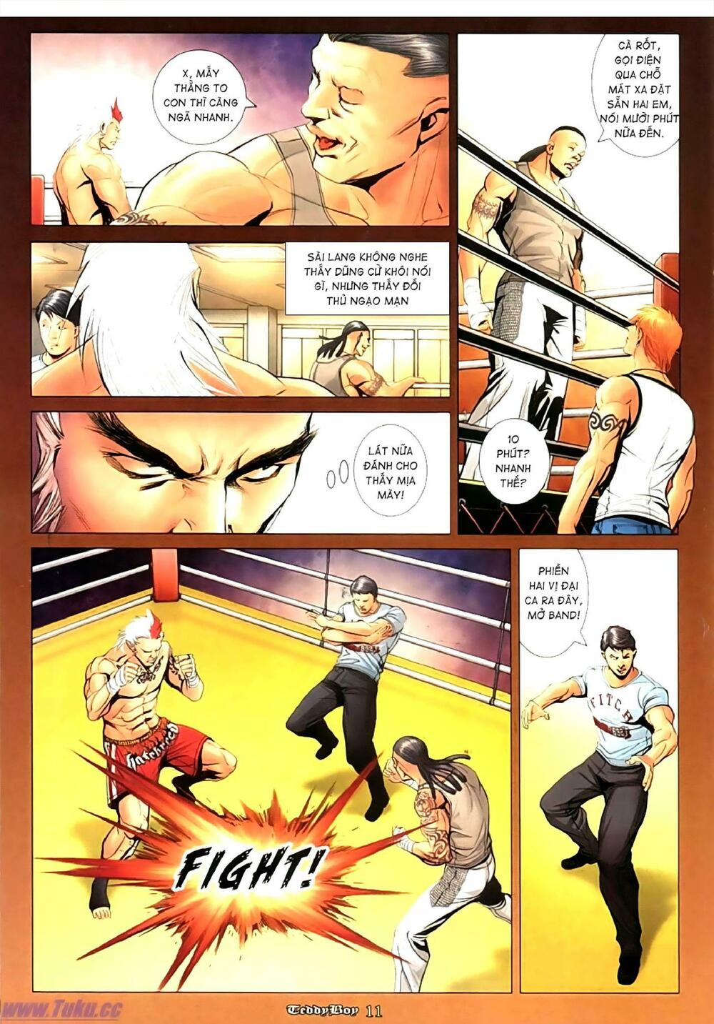 Người Trong Giang Hồ: Chapter 1005: Thế giới Nắm đấm