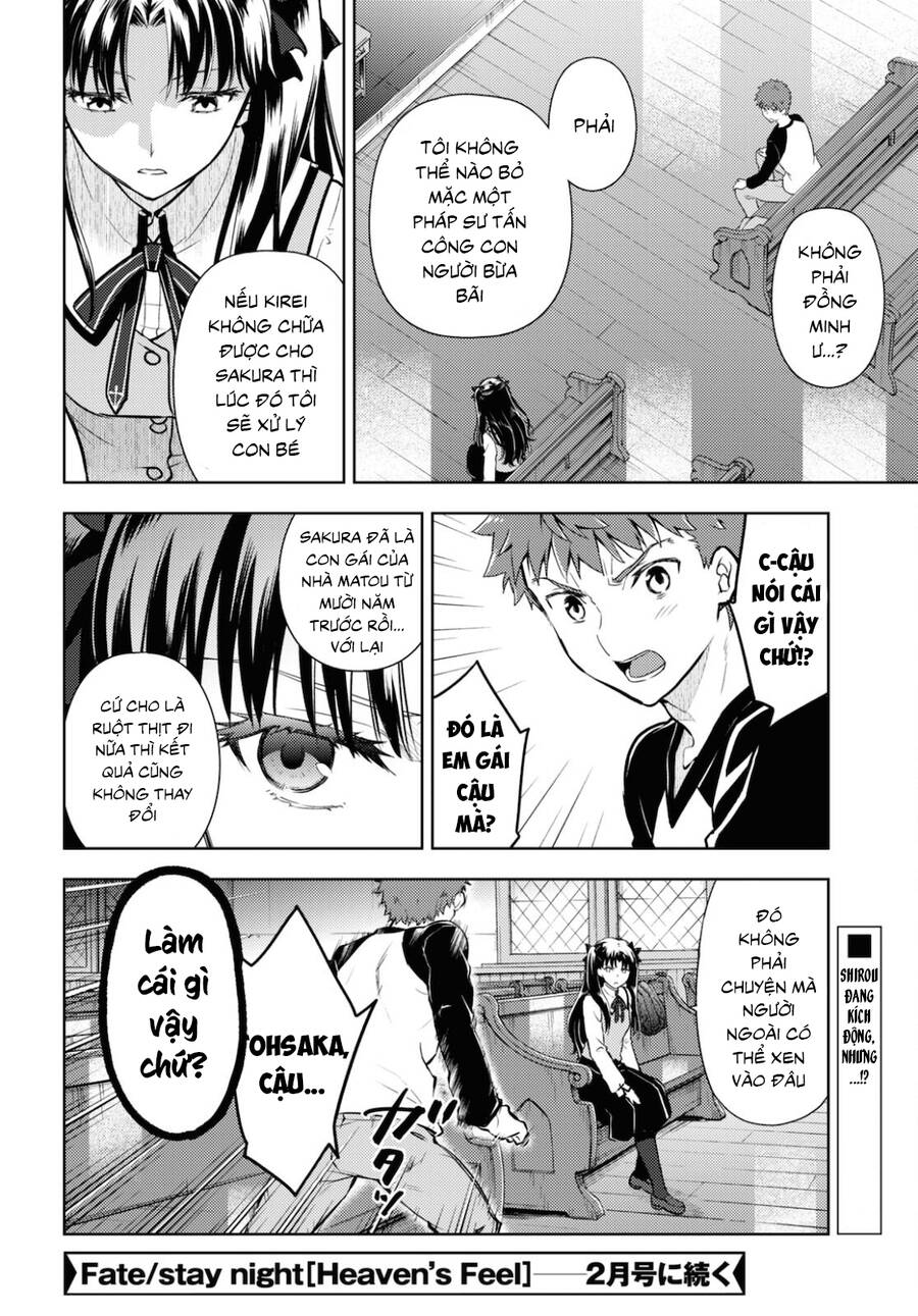 Fate/Stay Night Heaven's Feel: Chapter 72