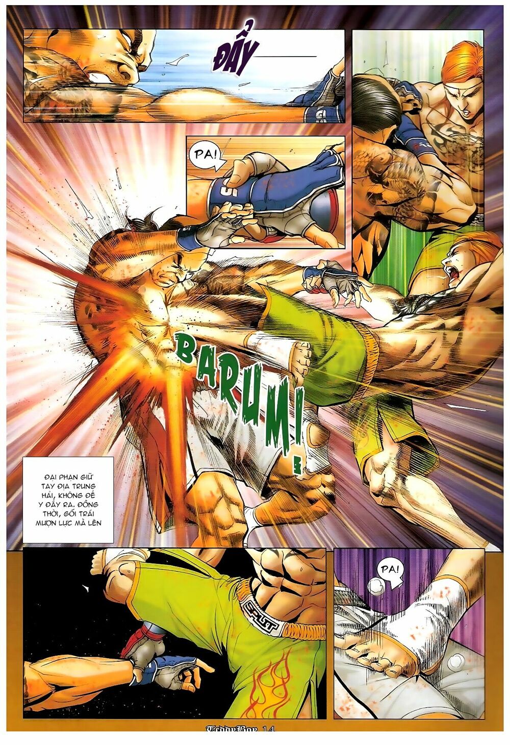 Người Trong Giang Hồ: Chapter 1253: Đánh gục Kim Mông Không