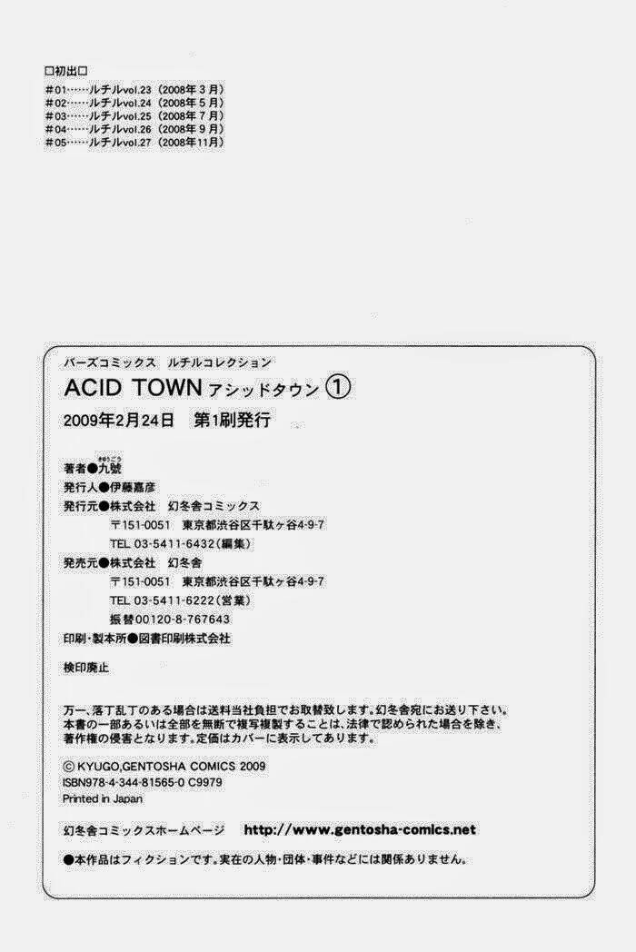 Acid Town: Chapter 5