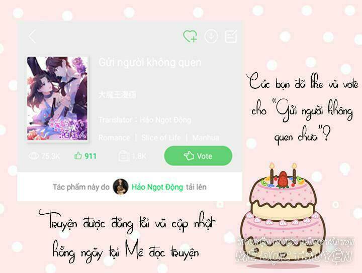 Gửi Người Không Quen: Chapter 12