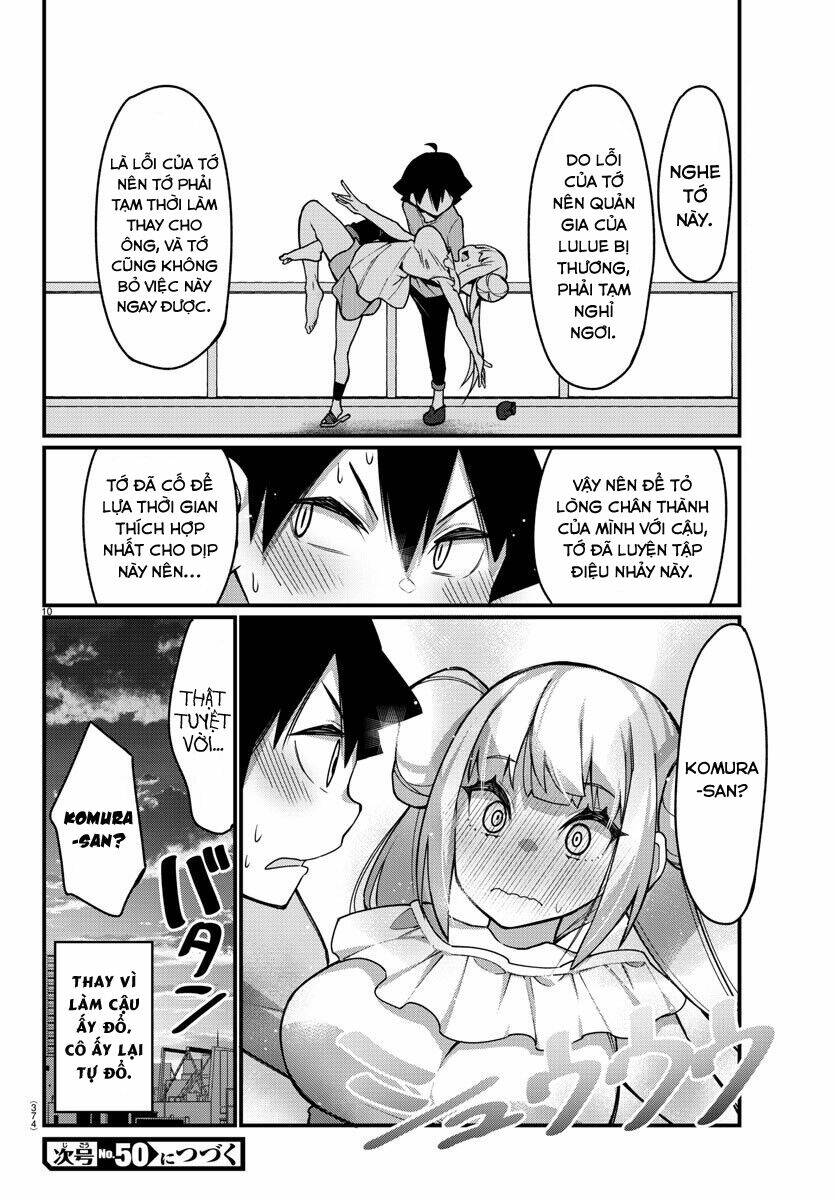 Ashigei Shoujo Komura-San: Chapter 46