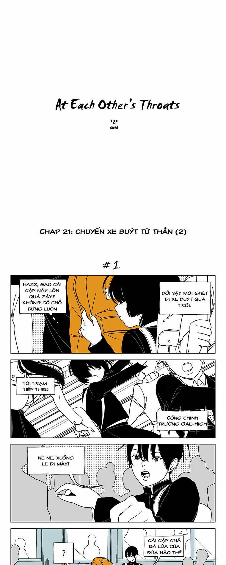 At Each Other\’s Throats: Chapter 21