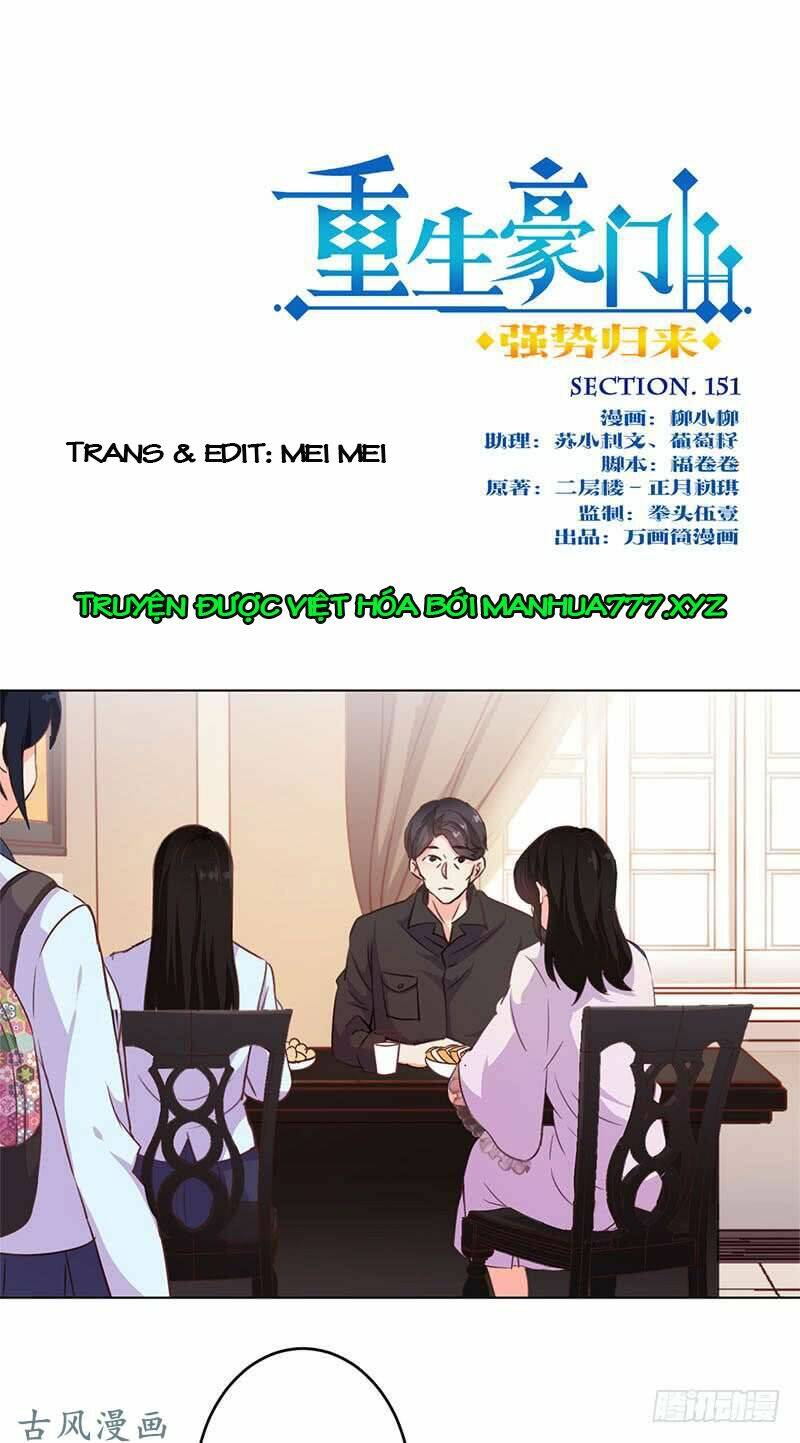 Trọng Sinh Chi Hao Môn Cường Thế Quy Lai: Chapter 151