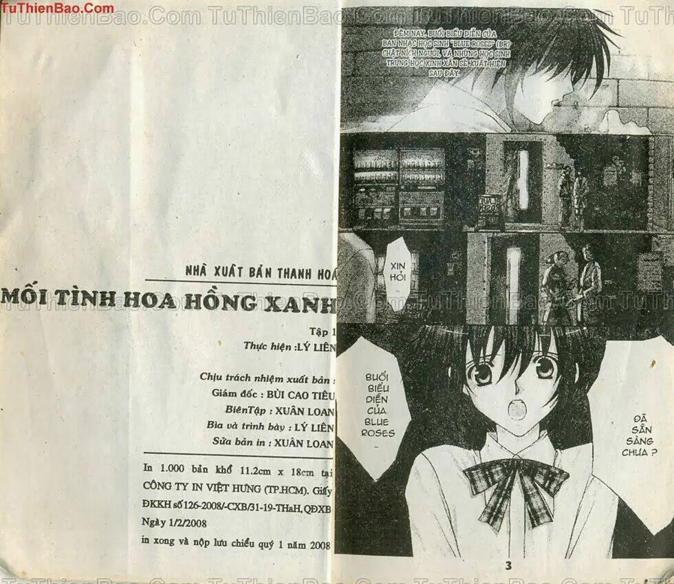 Mối Tình Hoa Hồng Xanh: Chapter 1