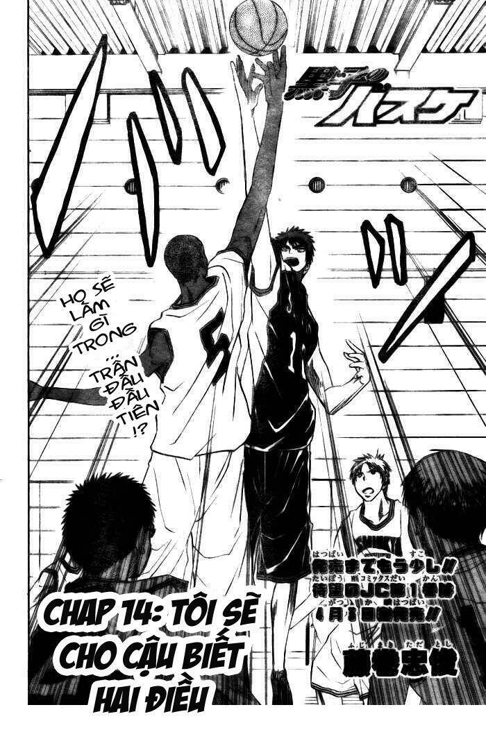 Vua Bóng Rổ Kuroko: Chapter 14