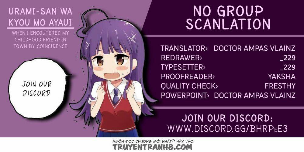 Urami-San Wa Kyou Mo Ayaui: Chapter 6