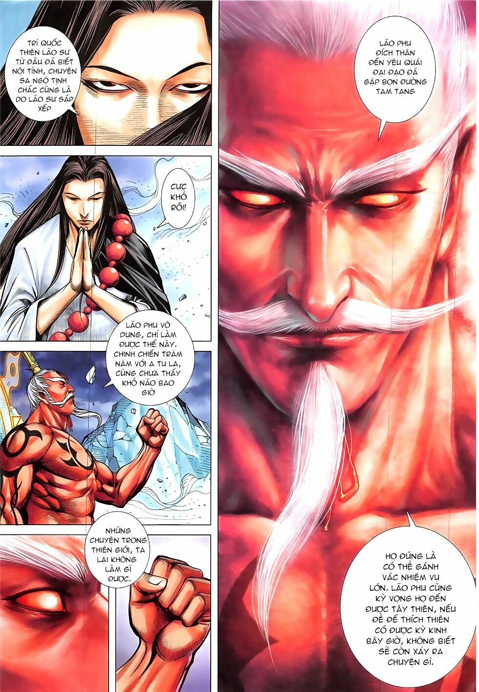Tây Du: Chapter 49: Khổ tâm của Trì Quốc Thiên Vương