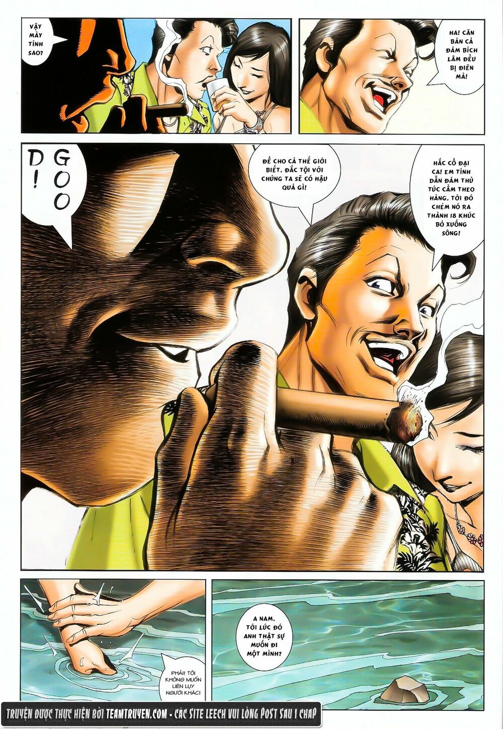 Người Trong Giang Hồ: Chapter 1404: Đơn Đấu Hắc Cổ Quyền Quán