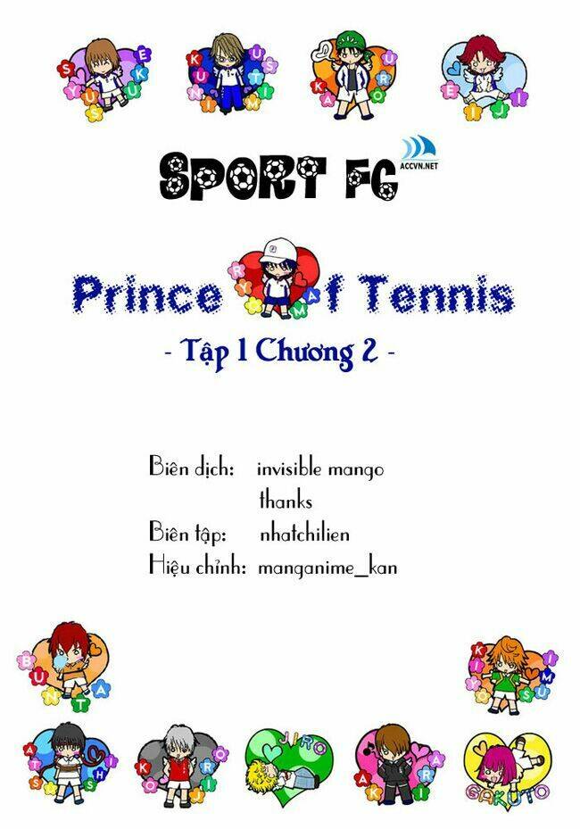 Hoàng Tử Tennis: Chapter 2