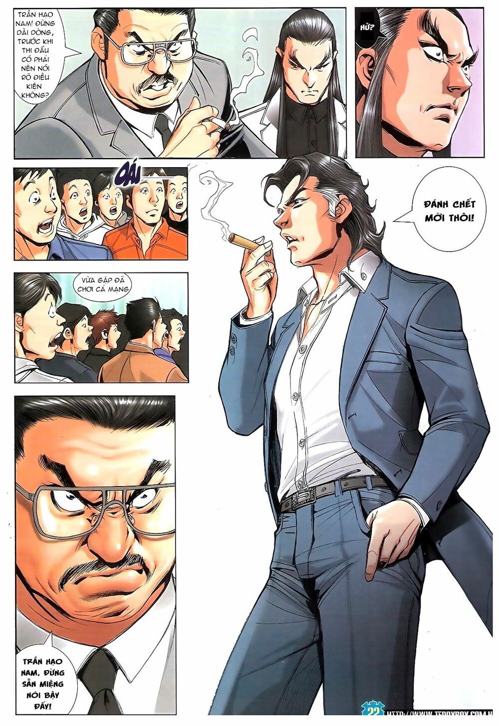 Người Trong Giang Hồ: Chapter 1808: Trần Hạo Nam vs Tọa Sơn Hổ