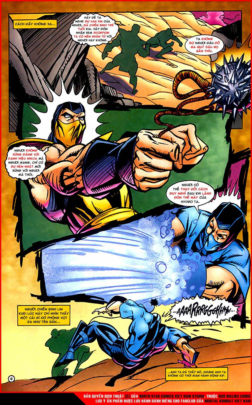 Mortal Kombat Malibu Comic: Chapter 4
