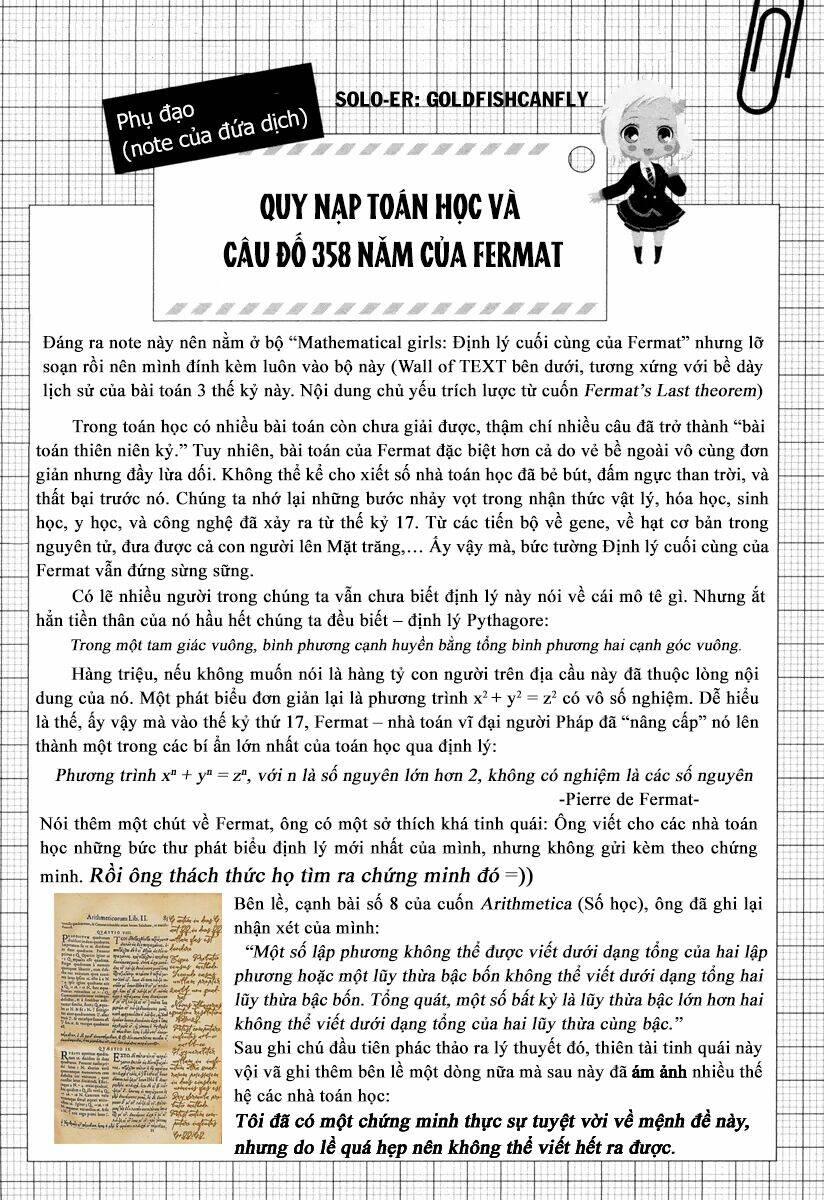 Mathematical Girls: Các Định Lý Bất Toàn Của Gödel: Chapter 3