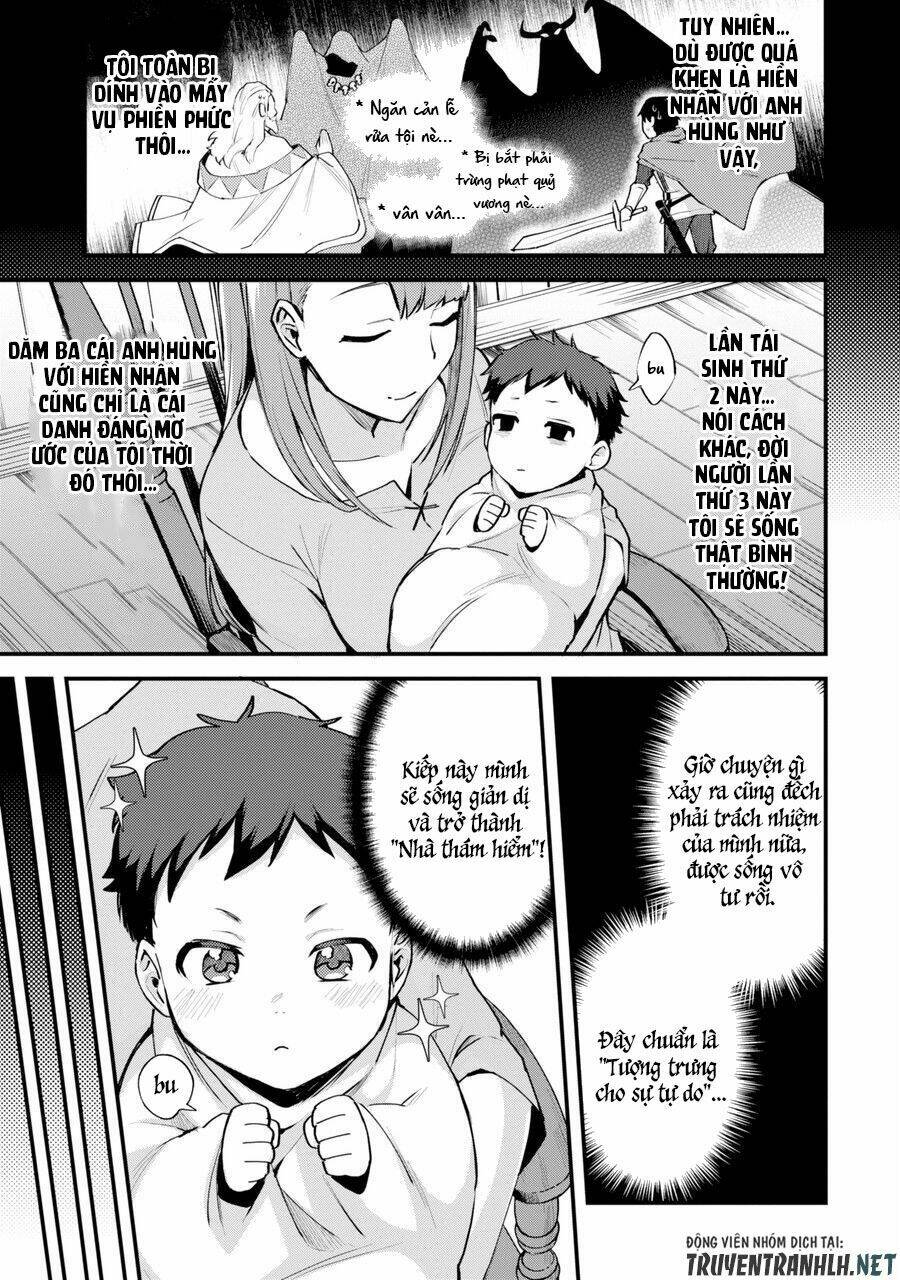 Nido Tensei Shita Shounen Wa S Rank Boukensha Toshite Heion Ni Sugosu-Zense Ga Kenja De Eiyuu Datta: Chapter 1