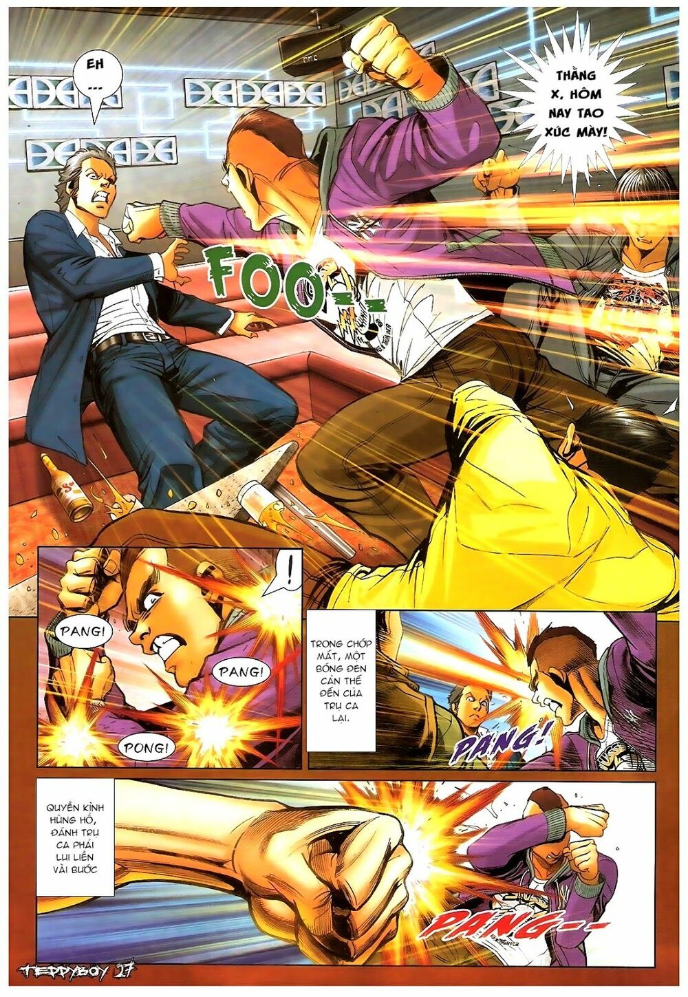 Người Trong Giang Hồ: Chapter 1379: Điền Bân vs Trụ Ca