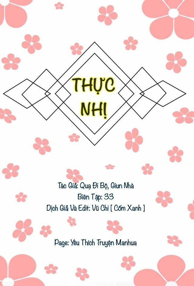 Thực Nhị: Chapter 1