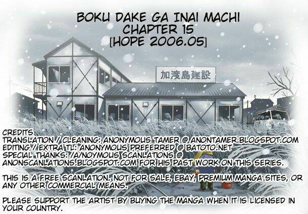 Boku Dake Ga Inai Machi: Chapter 15