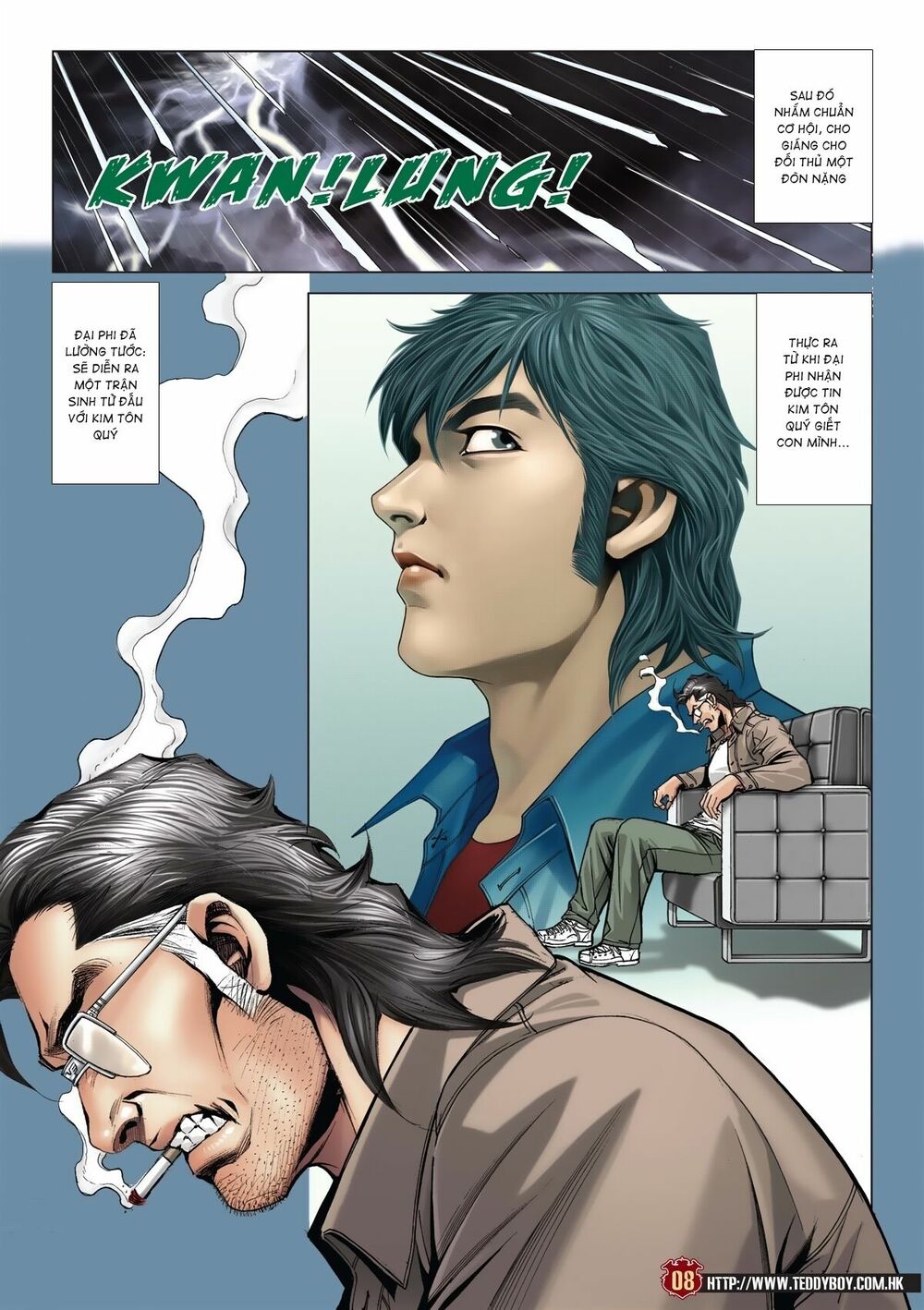 Người Trong Giang Hồ: Chapter 2034: Kim Tôn Quý vs Đại Phi 2