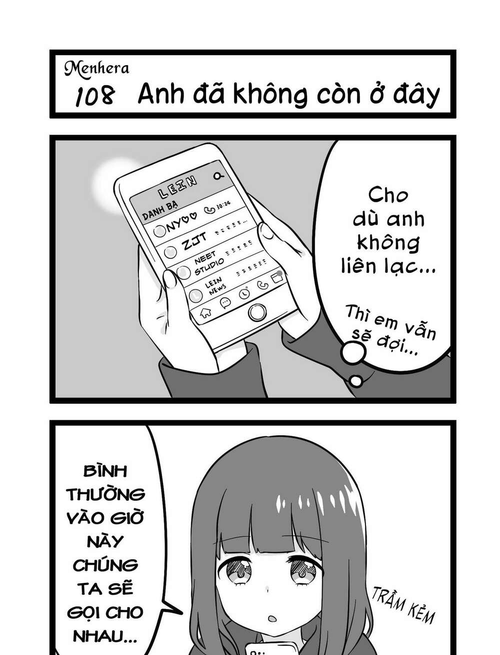 Menhera Shoujo Kurumi-Chan: Chapter 108
