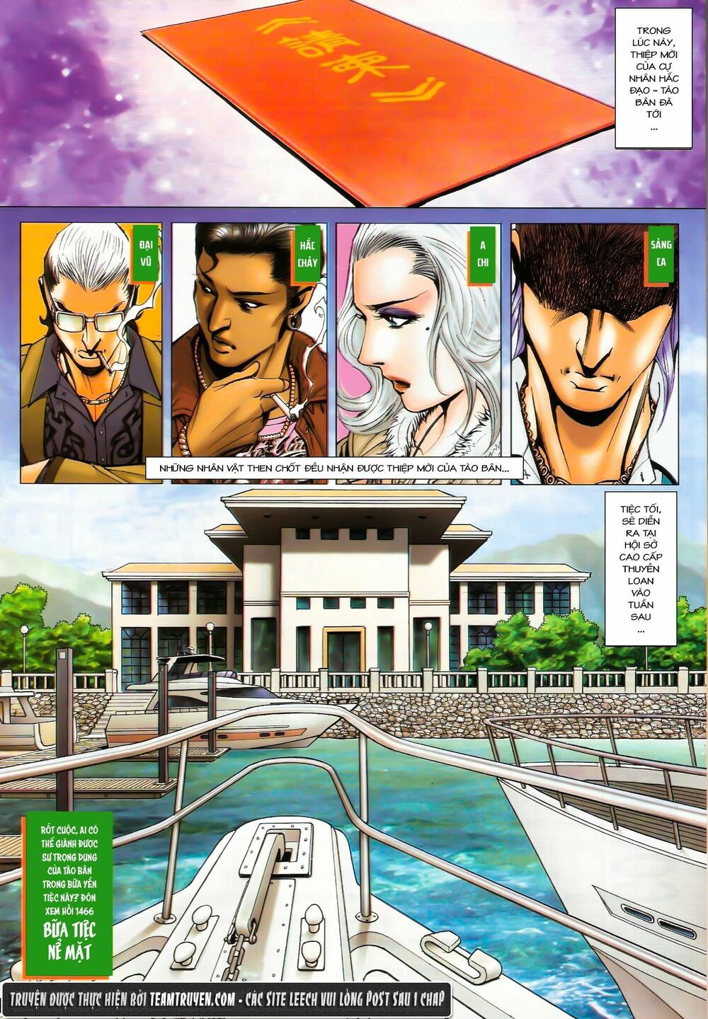 Người Trong Giang Hồ: Chapter 1465: Thiệp Mời Của Tào Bân