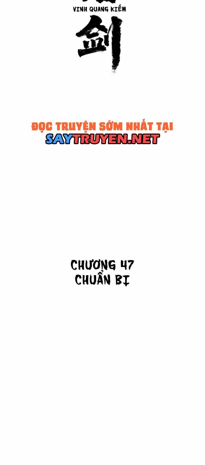 Vinh Quang Kiếm: Chapter 47