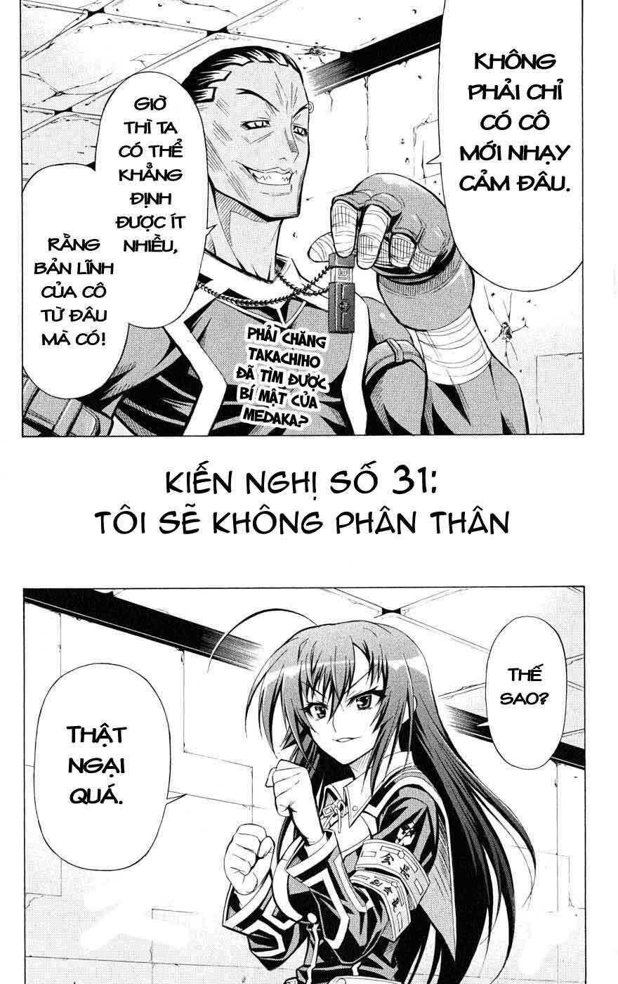 Medaka Box: Chapter 31