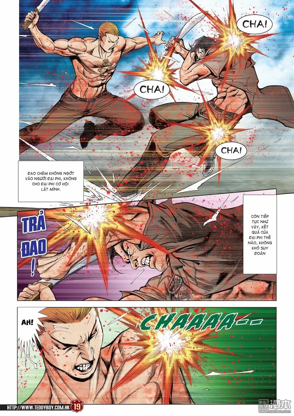 Người Trong Giang Hồ: Chapter 2034: Kim Tôn Quý vs Đại Phi 2