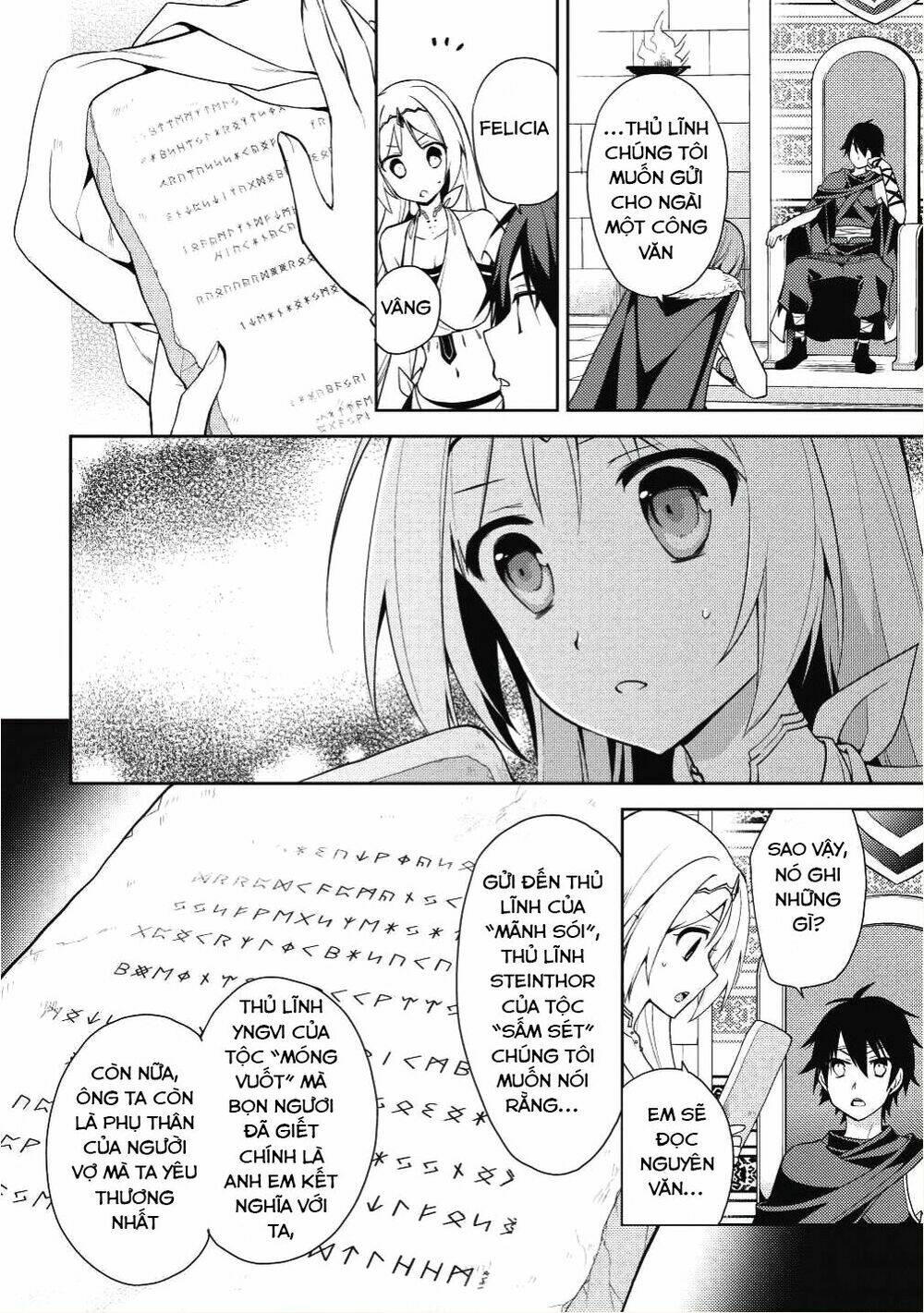 Hyakuren No Haou To Seiyaku No Ikusa Otome: Chapter 15