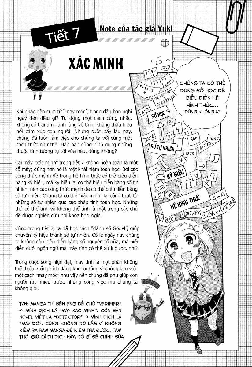 Mathematical Girls: Các Định Lý Bất Toàn Của Gödel: Chapter 7