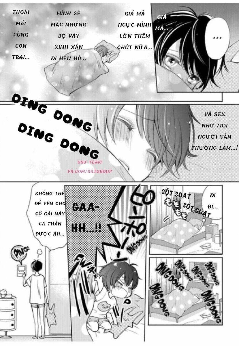 Chippai Kanojyo To Bijin Kareshi: Chapter 3