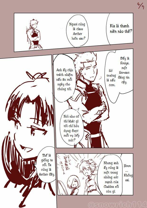 Chén thánh: Đêm Định Mệnh - Doujinshi Archer x Rin: Chapter 13