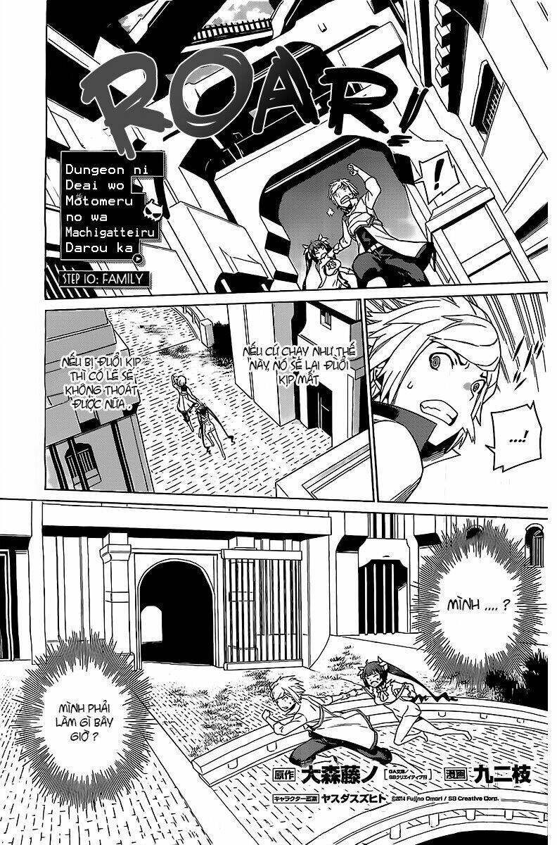 Dungeon Ni Deai O Motomeru No Wa Machigatte Iru Darou Ka: Chapter 10
