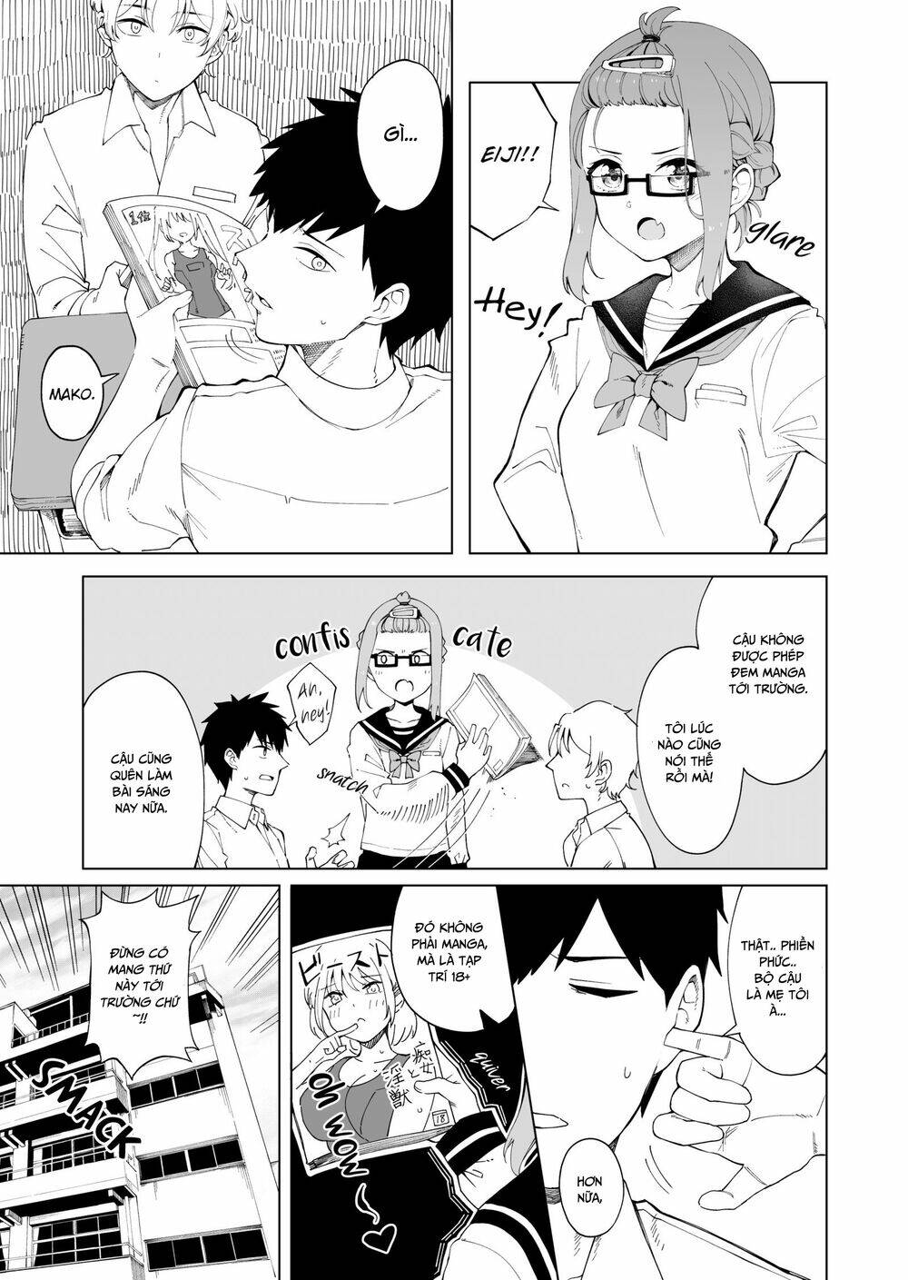 Mondaiji Ni Katenai Onna No Ko No Hanashi: Chapter 1