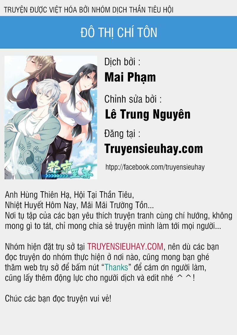 Đô Thị Chí Tôn: Chapter 40