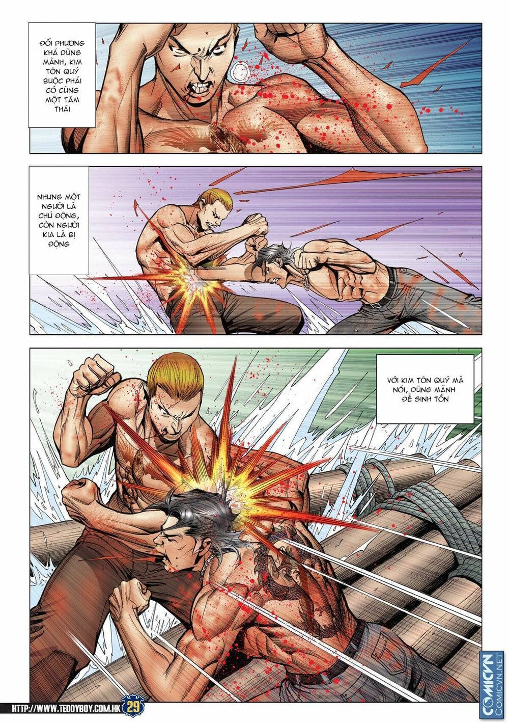 Người Trong Giang Hồ: Chapter 2172: Trần Hạo Nam vs Kim Tôn Quý 4