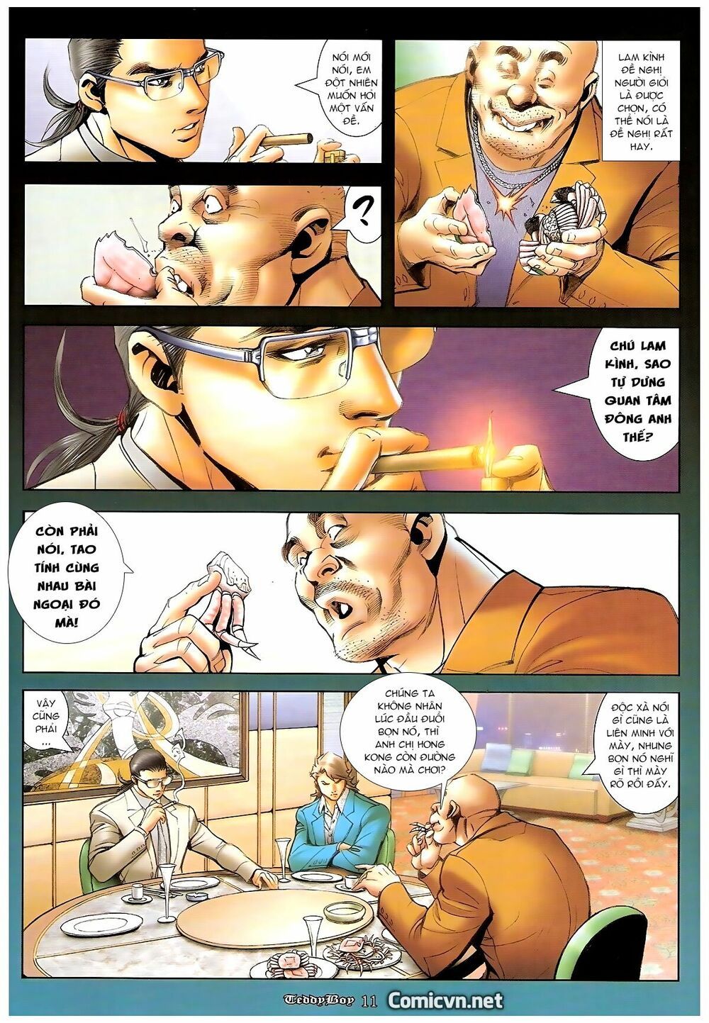 Người Trong Giang Hồ: Chapter 1246: Ngũ Hổ trùng tổ