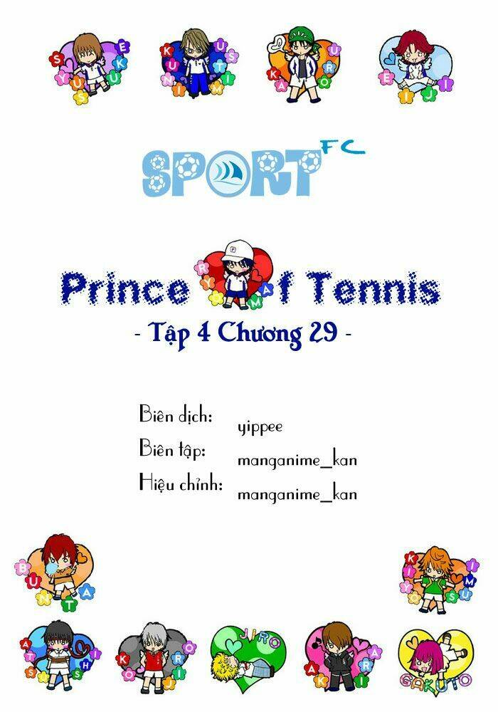 Hoàng Tử Tennis: Chapter 29
