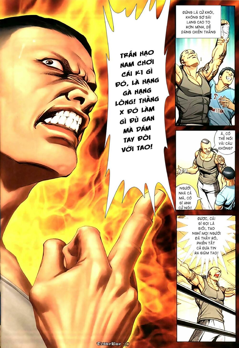 Người Trong Giang Hồ: Chapter 1005: Thế giới Nắm đấm