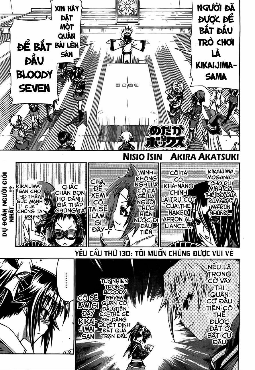 Medaka Box: Chapter 130