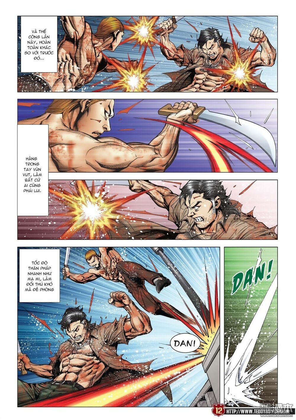 Người Trong Giang Hồ: Chapter 2034: Kim Tôn Quý vs Đại Phi 2