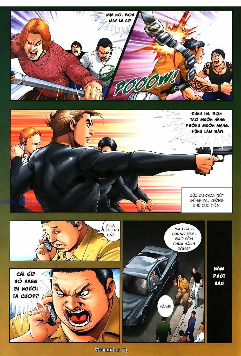 Người Trong Giang Hồ: Chapter 1081: Ép hổ nhảy tường