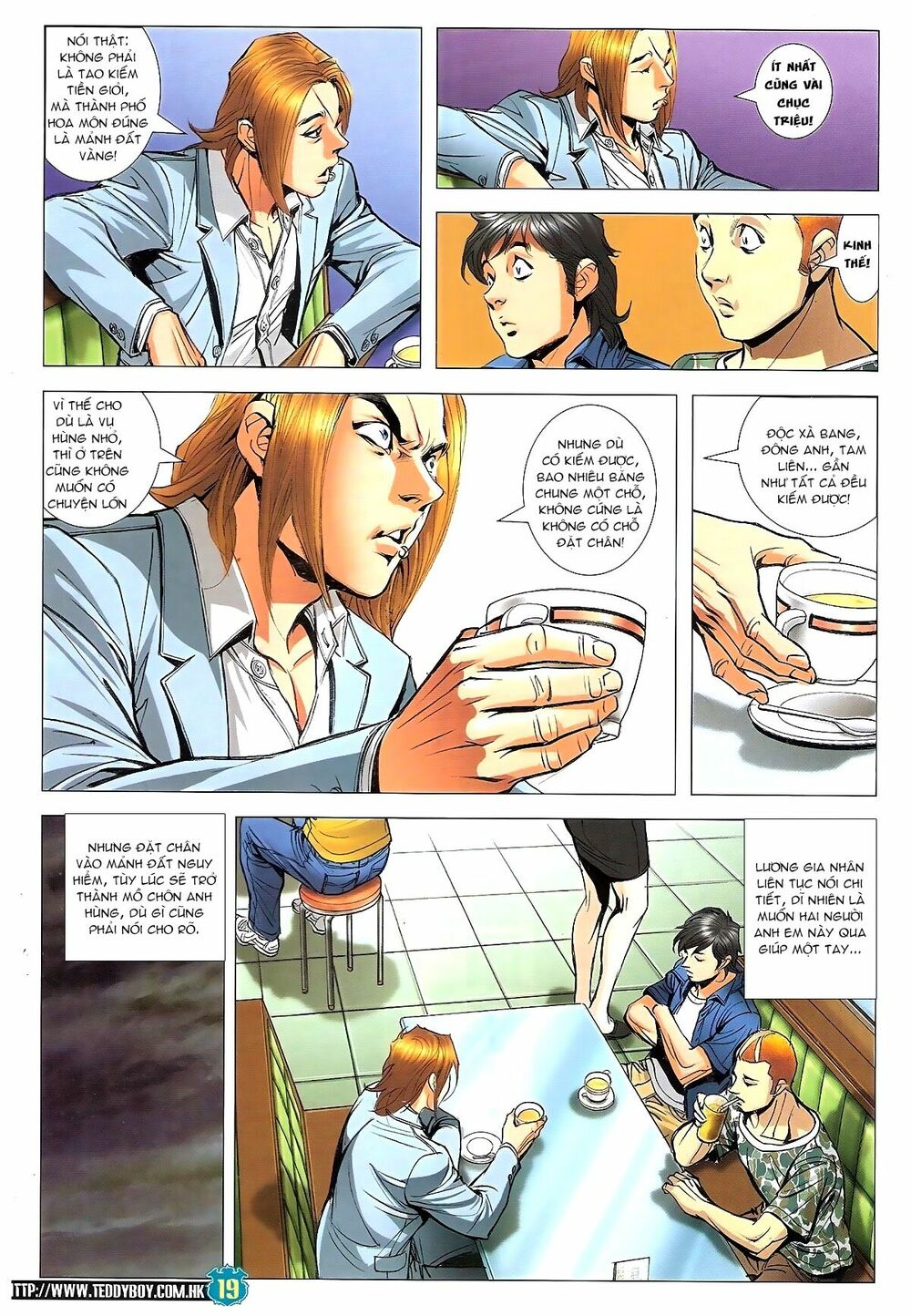 Người Trong Giang Hồ: Chapter 1808: Trần Hạo Nam vs Tọa Sơn Hổ