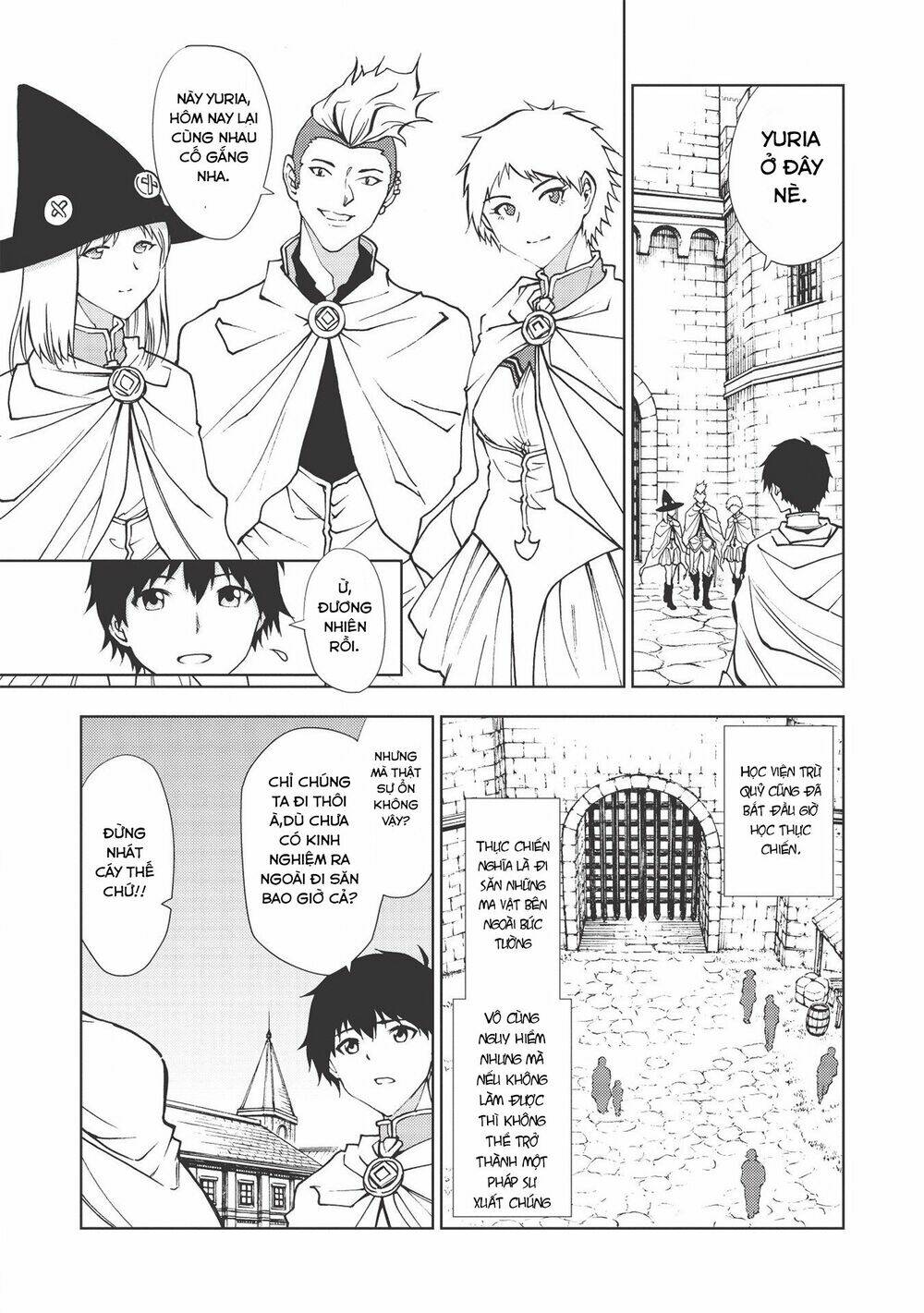 Kẻ Bị Ruồng Bỏ Sống Sót Tại Vùng Biên Giới Và Trở Thành Pháp Sư Rank S: Chapter 1