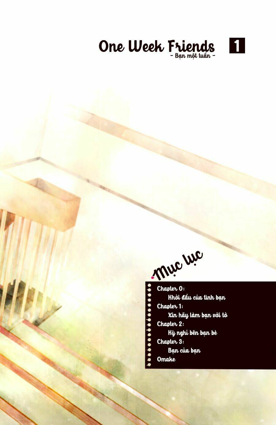 One Week Friends Dst: Chapter 1