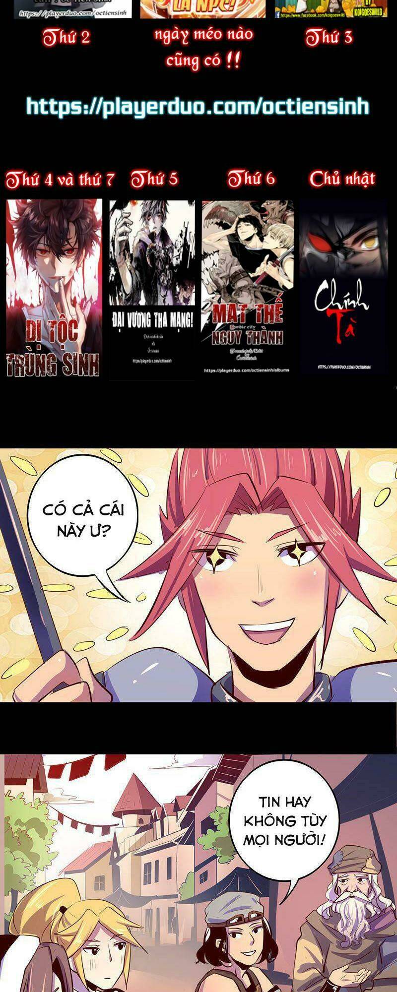 Ta Không Phải Là Npc: Chapter 14