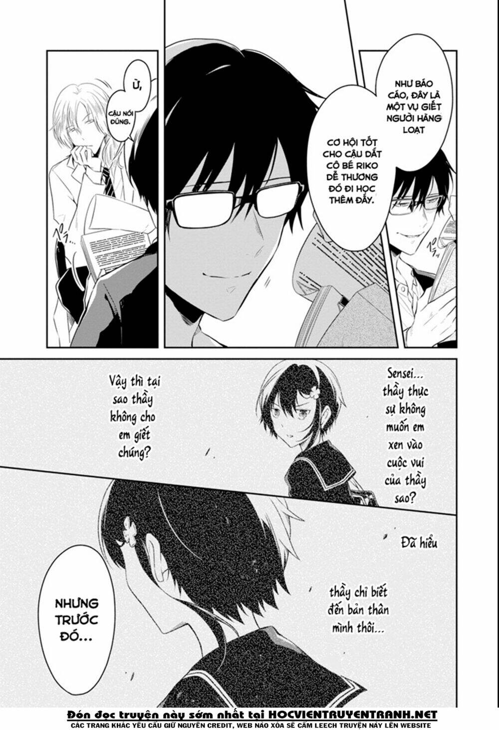 Sensei No Yasashi Koroshi Kata: Chapter 7.2